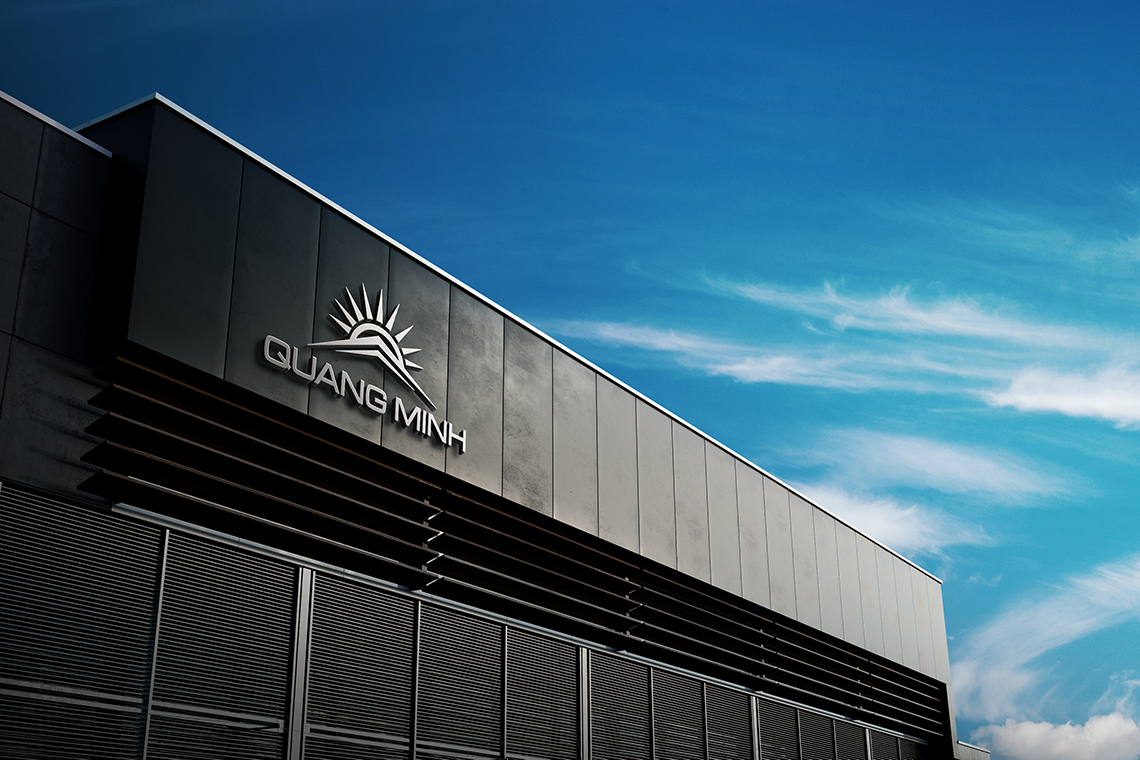 Quang Minh - Thiết kế logo thương hiệu, bộ CIP cho Công ty Quang Minh